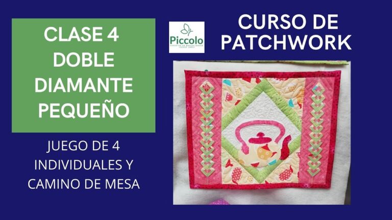5 T&eacute;cnicas de Ensamblaje en Patchwork
