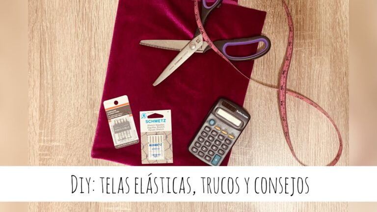 Consejos para el cuidado de telas el&aacute;sticas