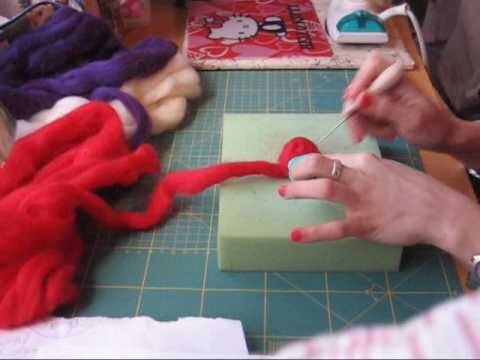 Usos creativos de lana y fieltro en patchwork
