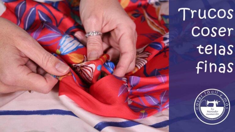 Consejos para coser chiffon