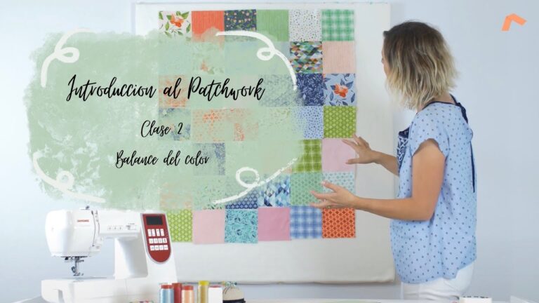Explorando la Belleza de los Colores y Formas en el Patchwork