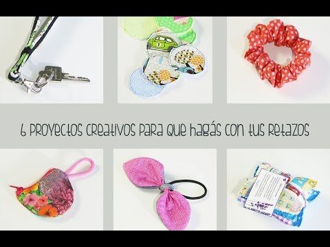 Proyectos creativos: ideas geniales con retazos de tela