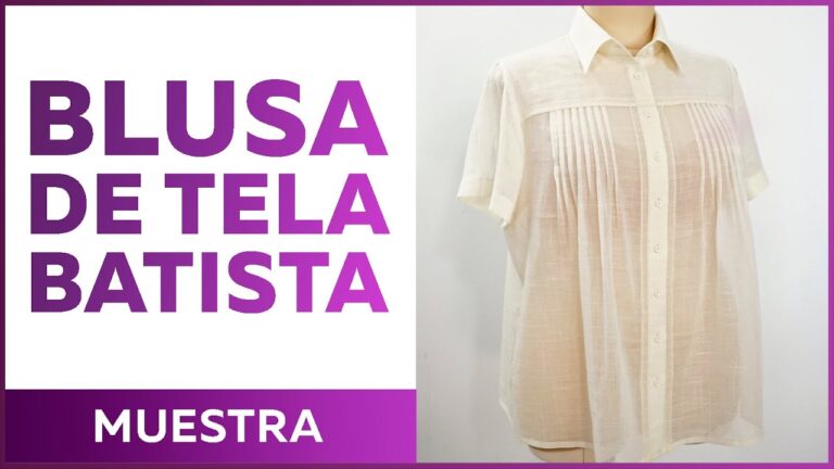 Confección elegante con batista: Tips y tendencias