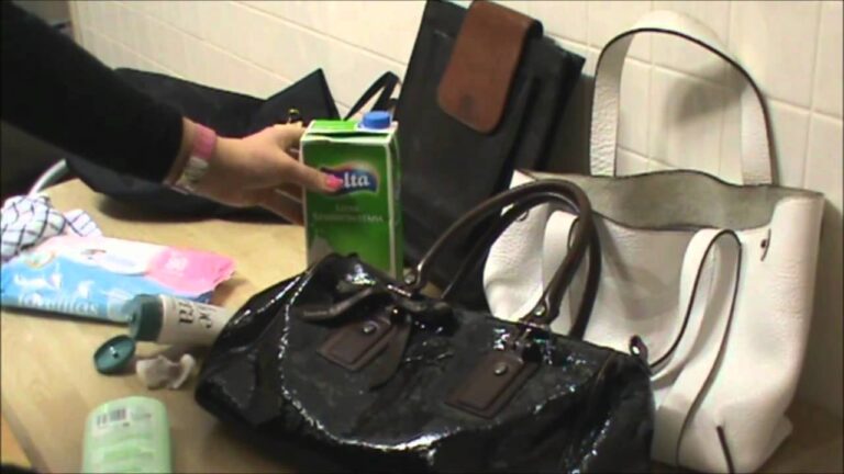 Consejos para el cuidado óptimo de bolsos de antelina