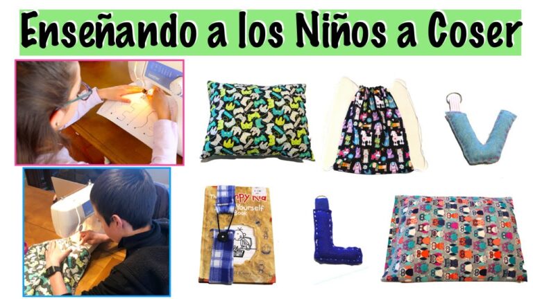 Ideas creativas: Proyectos de costura para niños