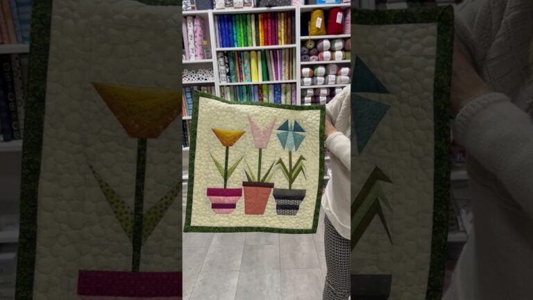 Mejora en el piecing de patchwork
